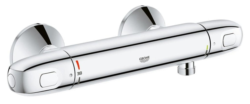 Grohe Grotherm 1000 Thermostatic Shower Mixer 1/2" With Shower Seat - Getplumb