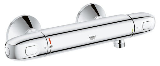 Grohe Grotherm 1000 Thermostatic Shower Mixer 1/2" With Shower Seat - Getplumb