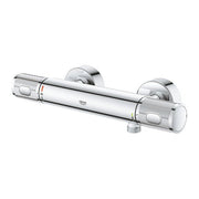 Grohe Grotherm 1000 Thermostatic Shower Mixer 1/2" With Shower Seat - Getplumb