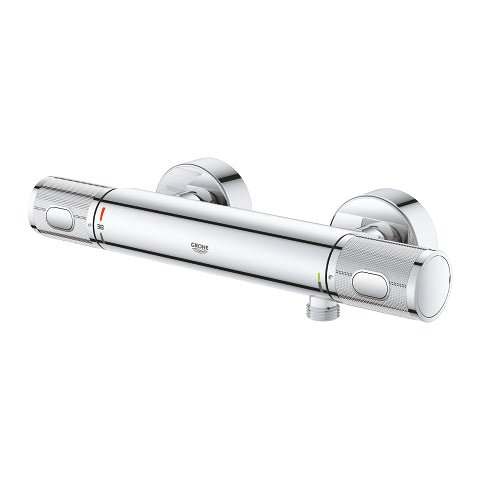 Grohe Grotherm 1000 Thermostatic Shower Mixer 1/2" With Shower Seat - Getplumb
