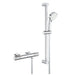 Grohe Grotherm 1000 Thermostatic Shower Mixer 1/2" With Shower Seat - Getplumb