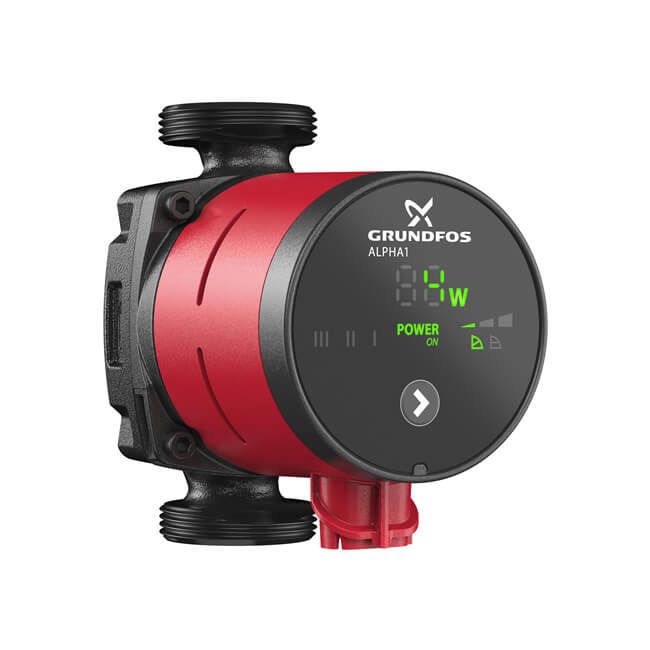 Grundfos Alpha1 15 - 50N 130 1x230V Pump for Efficient Circulation - Getplumb