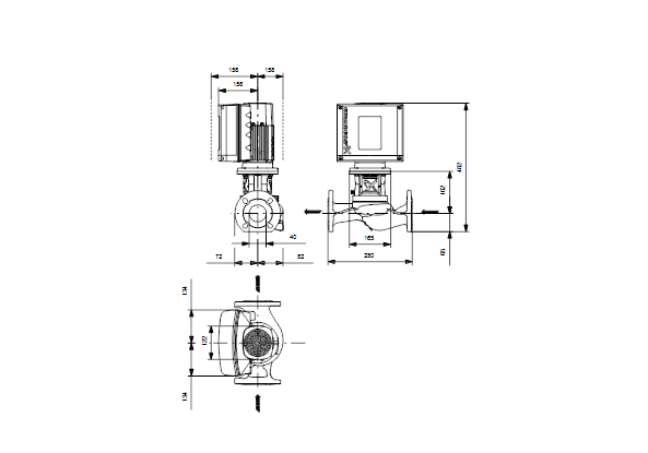 Grundfos TPE3 40 - 200 S High - Efficiency Pump for Diverse Applications - Getplumb