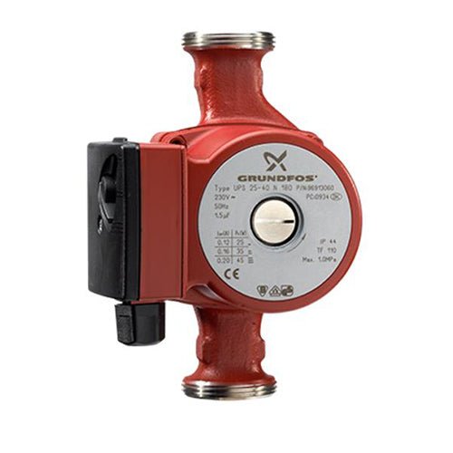 Grundfos UP20 - 45N Pump without Fittings  -  Reliable Water Circulation - Getplumb