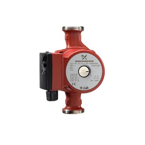 Grundfos UPS25 - 80N Circulation Pump for Hot Water Systems - Getplumb