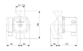Grundfos UPS25 - 80N Circulation Pump for Hot Water Systems - Getplumb