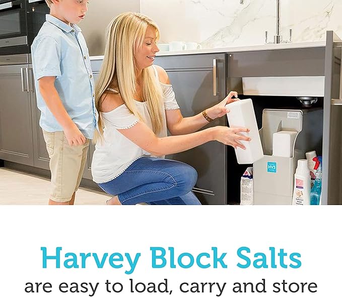 Harvey's 8kg bag of block salt for water softeners - Getplumb
