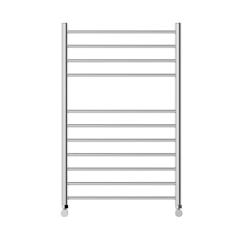 Henrad 1500 x 500 Stainless Steel Towel Rail Brushed Steel - Getplumb