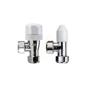 Honeywell 15mm Manual Valve & Lockshield Angled Body - Getplumb