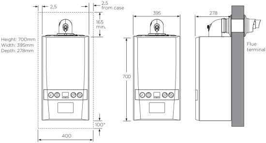 Ideal Logic Code ESP1 38 Combi Boiler