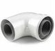 Ideal Evomax Plume Kit 100/150 90 Degree Elbow - Getplumb