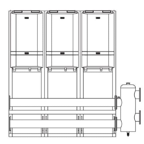 Ideal Evomax Standard Height Frame Kit - Getplumb
