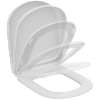 Ideal Standard Tempo Seat White & Cover 365MM (w) X 425MM — T679201 - Getplumb
