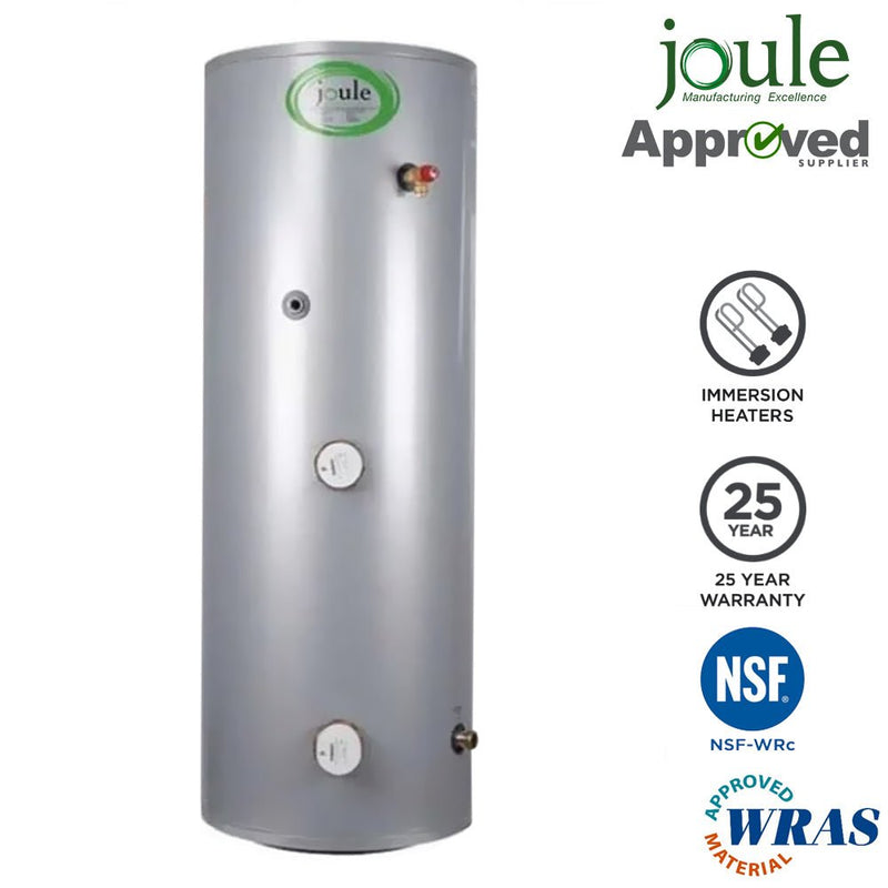 Joule Cyclone 150 Litre Direct Standard Unvented Cylinder (TCEMVD - 0150LFD) - Getplumb