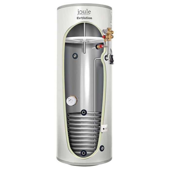 Joule Cyclone Air 170L Indirect Standard Unvented Cylinder TCEMVA-0170LFB - Getplumb