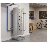 Joule Cyclone Platinum 400L Twin Coil Solar Cylinder Standard C - TCEMVS-0400LFC - Getplumb