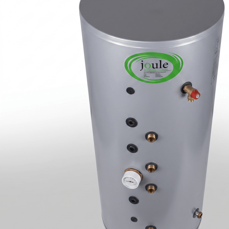 Joule Cyclone Platinum 500L Twin Coil Solar Cylinder Standard C - TCEMVS-0500LFC - Getplumb