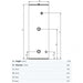Joule Invacyl Unvented 150L Direct Cylinder Standard Stainless Steel - TRBMVD - 0150LFB - Getplumb