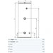 Joule Invacyl Unvented 300L Direct Cylinder Standard Stainless Steel - TRBMVD - 0300LFC - Getplumb