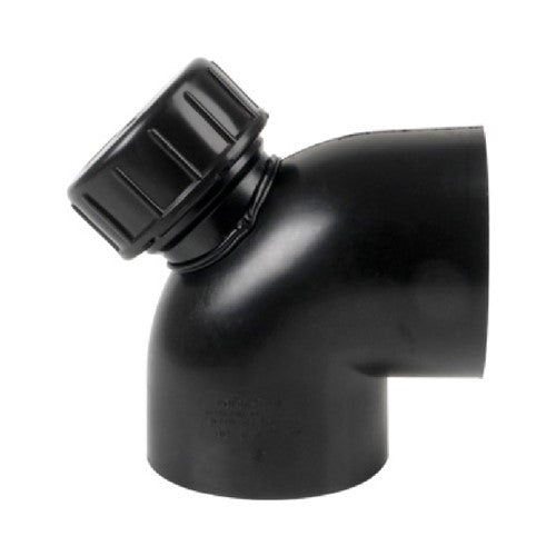 Valsir HDPE 88° Bend with 63mm Access Pipe 110mm