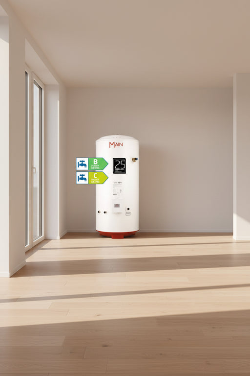 Main 250 Litre Indirect Unvented Hot Water Cylinder - 5135327 - Getplumb