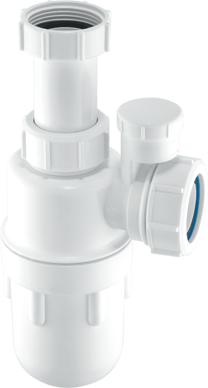 McAlpine 1.25" Adjustable Silent Bottle Trap - A10AV - Getplumb