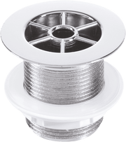 McAlpine 1.25" Chrome Plated Urinal Waste – Under Sink - Getplumb