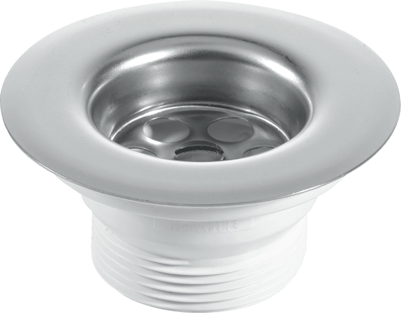 McAlpine 1.25" Stainless Steel Sink Waste with Central Pin - Getplumb