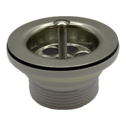McAlpine 1.5" × 70mm Sink Waste with BP4H Plug | BSW10PR - Getplumb