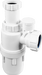 McAlpine 1.5" Adjustable Silent Bottle Trap with NRV - C10AVSV - Getplumb
