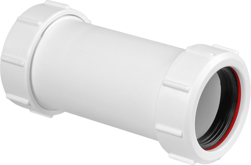 McAlpine 1.5" Adjustable Straight Connector - MT18E - Getplumb