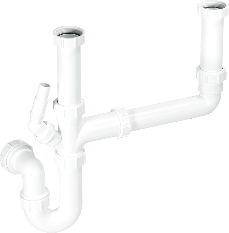 McAlpine 1.5" Double Bowl Kit - SK2 - Getplumb