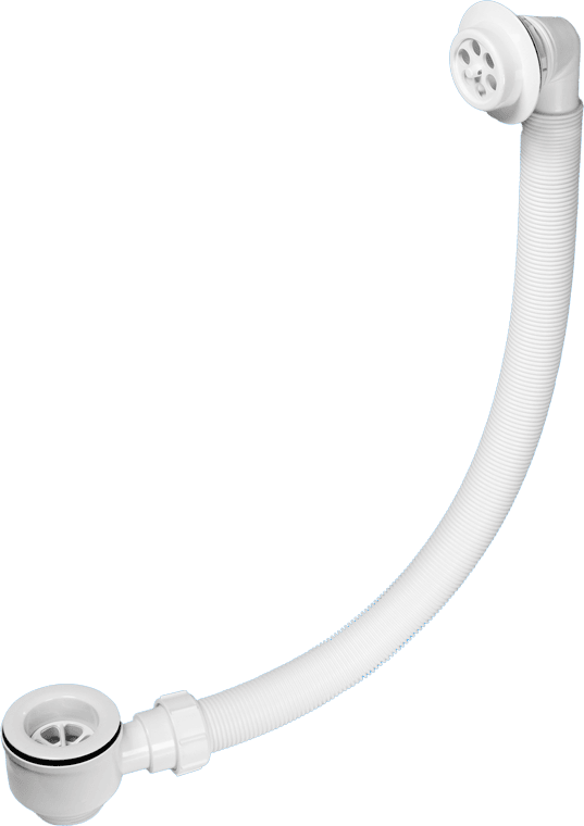 McAlpine 1.50 Bath Compact Waste Outlet with Top Access – White - Getplumb