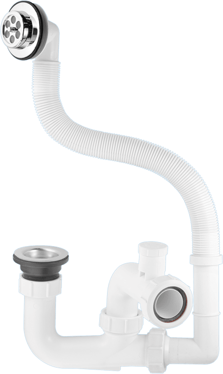 McAlpine 1.50 Bath Silentrap with Overflow and Waste - Getplumb