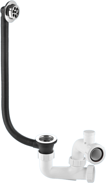 McAlpine 1.50 Bath Silentrap with Waste and Overflow - Getplumb