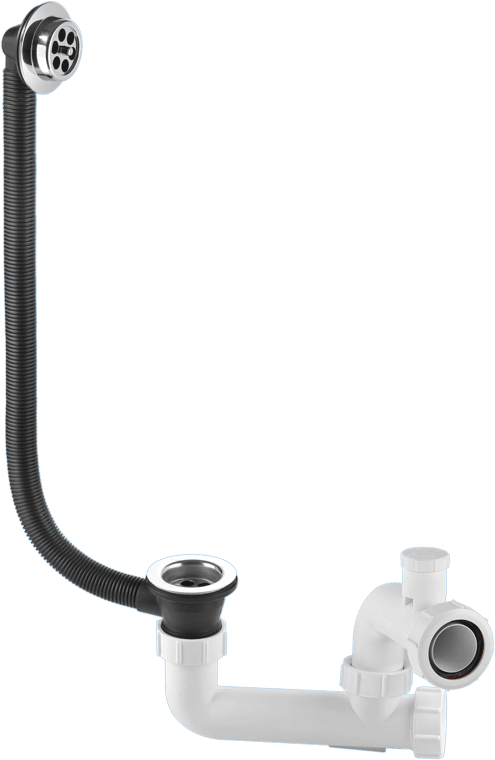 McAlpine 1.50 Bath Silentrap with Waste and Overflow - Getplumb