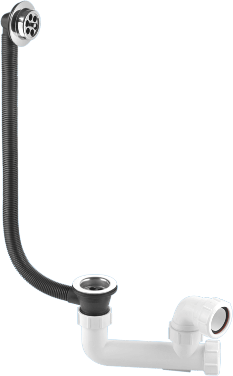 McAlpine 1.50 Bath Trap with Waste and Overflow - Getplumb