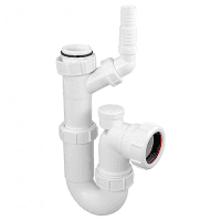 McAlpine 1.5X40 WM TRAP+AIRVALVE - Getplumb