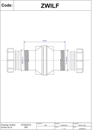 McAlpine 2 Inch Inline Screened Filter Coupler - ZWILF - Getplumb