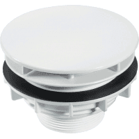 McAlpine 2.00 HI - FLO SHOWER WASTE 13MM - WH - Getplumb
