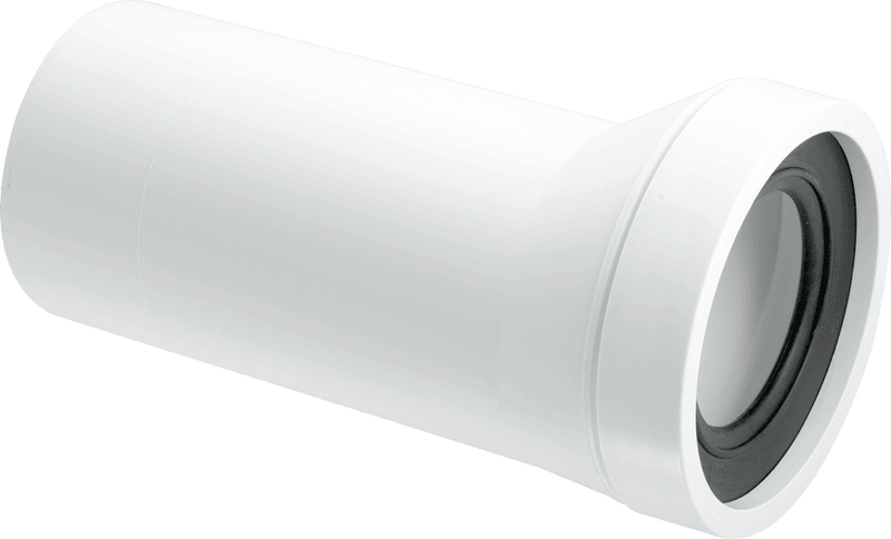 McAlpine 20mm Offset Pan Connector Plain Outlet - WC - CON6 - Getplumb