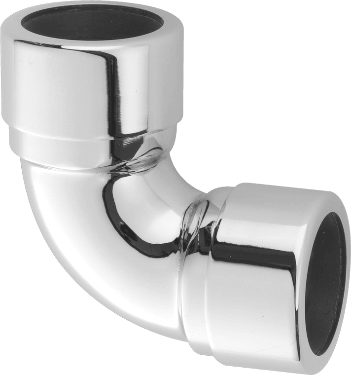 McAlpine 35ACB 90 Chrome Elbow 35mm - Getplumb
