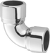 McAlpine 42ACB 90 Chrome Elbow 42mm - Getplumb