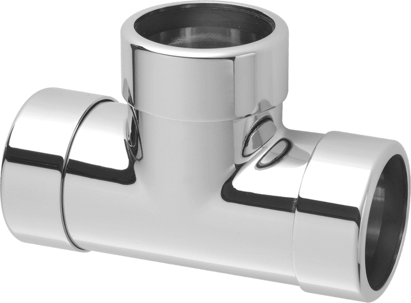 McAlpine 42ECB Chrome Tee 42mm - Getplumb