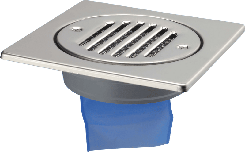 McAlpine 50mm Stainless Steel Tile Floor Drain with Screws - Getplumb