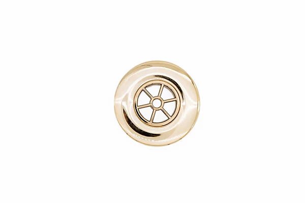 McAlpine 85MM FLANGE+GRATING - PVD - GP - Getplumb