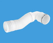 McAlpine 90° Flexible BTW Pan Connector | WC - CON8F - BTW - Getplumb