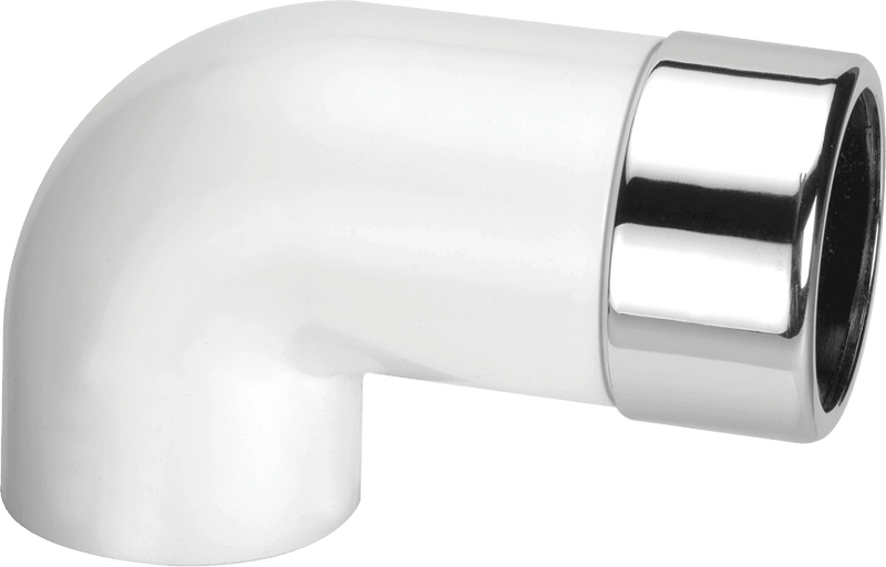 McAlpine 90° Long Bend | CP to ABS | 32/35mm Fittings - Getplumb