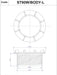 McAlpine 90mm Long Waste for ST90 – Sink Drain Extension, Reliable Plumbing Fitting - Getplumb