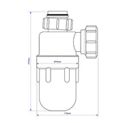 McAlpine A10 Bottle Trap 1.25" - Getplumb